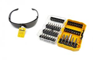 Bit-Set DT70704, Philips, Pozidrive, Innensechsrund, Adapter, Magnetbithalter - 47-teilig - Dewalt