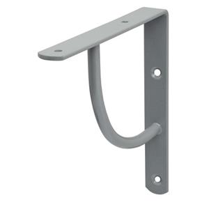Duraline plankdrager Mini Swing mat zilver 14,5x14,5cm