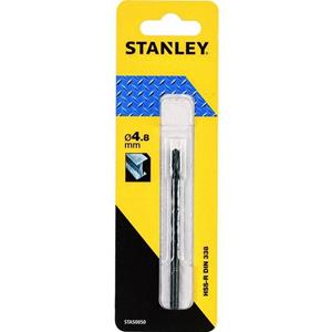 Stanley metaalboor 4,8 mm HSS-R STA50050