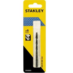 Stanley metaalboor 5 mm HSS-R STA50055