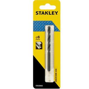 Stanley metaalboor 6 mm HSS-R STA50065