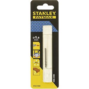 Stanley Fatmax metaalboor 1.5 mm (2 stuks) HSS-CNC STA51008