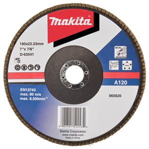 Makita D-63541-10 Lamellenschijf 180mm A120 | Mtools