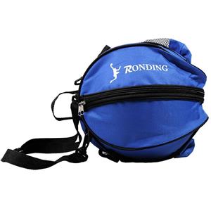 Huismerk One-shoulder Two-way Opening Zipper Basketball Volleyball Football Bag Sports Ball Bag(Blue )