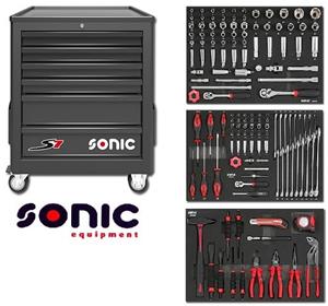 SONIC Equipment SONIC S7 140-delige gereedschapswagen