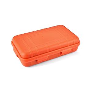 huismerk 2 stks Grote EDC-tool Outdoor Shockproof Waterdichte afdichtbak Wild Survival Opbergdoos (Oranje)