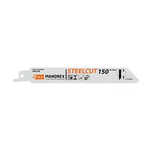 Mandrex Steelcut Reciprozaagblad 150mm fijn (2 st.)