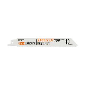 Mandrex Steelcut Reciprozaagblad 150mm grof (2 st.)