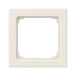 JUNG LS990 overgangsafdekplaat crèmewit, uitvoering vierkant gat