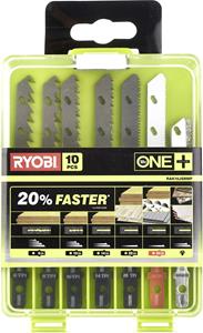 Ryobi RAK10JSBMP | 10-delig Decoupeerzaagblad Set compatibel met RJS720, RJS750, RJS850, RJS980 en RJS1050 - 5132002812