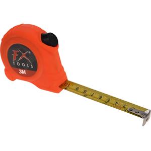 FX Tools Rolmaat/meetlint oranje 3 meter -