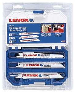 Lenox Reciprozaagbladenset voor hout en metaal | 15-delig - 1073415RKG
