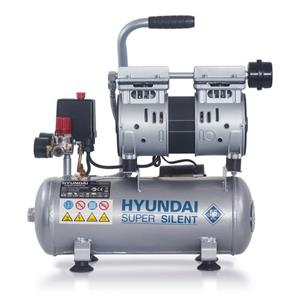 Hyundai stille compressor 8L olie-vrij 0,75PK