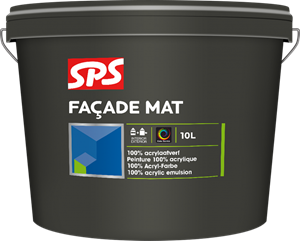 SPS Façade Mat Muurverf - Op Kleur Gemengd - 1L