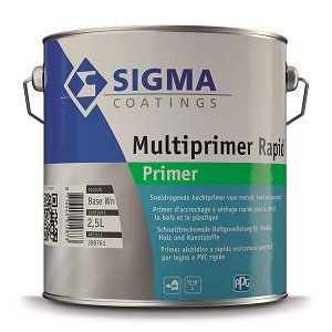 Sigma Multiprimer Rapid 2,5 Liter Maak Uw Keuze: Op Kleur Gemaakt