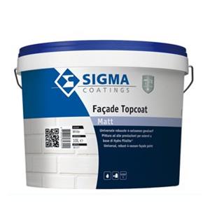 Sigma Façade Topcoat Matt 5 Liter Op Kleur Gemengd