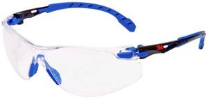 3M Solus S1101SGAF Veiligheidsbril Met anti-condens coating Blauw, Zwart DIN EN 166