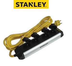 Stanley 4-Voudige Stekkerdoos Core - met klapdeksels