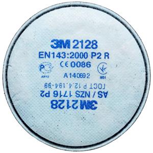 3M Partikelfilter mit Aktivkohle, P2R 2128 20St.