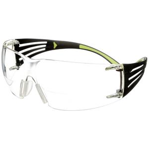 3mdeutschlandgmbh Schutzbrille Reader SecureFit™-SF400 EN 166 Bügel schwarz grün,Scheibe klar +2