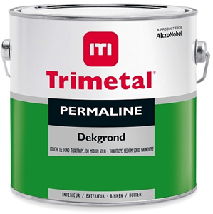 Trimetal permaline dekgrond kleur 1 ltr