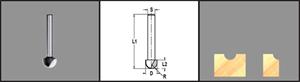 JSO-TR Trasco holprofielfrees HM 9.5mm R=4.75