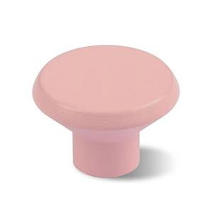 DecoMode knop Plat rond small baby rose 35mm 2st.