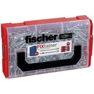 fischer FixTainer PowerFast II TX Spanplattenschrauben-Sortiment Stahl galvanisch verzinkt 1