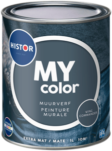 Histor my color muurverf extra mat lichte kleur 1 ltr