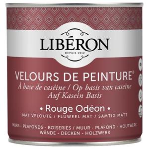 Liberon Libéron muurverf Velours de Peinture Rouge Odéon fluweel mat 500ml