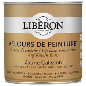 Liberon Libéron muurverf Velours de Peinture Jaune Calisson fluweel mat 500ml