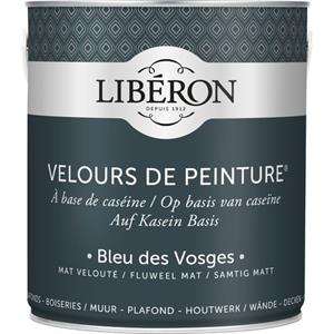Liberon Libéron muurverf Velours de Peinture Bleu des Vosges fluweel mat 2,5L