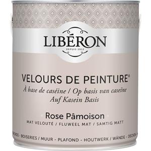 Liberon Libéron muurverf Velours de Peinture Rose Pamoison fluweel mat 2,5L