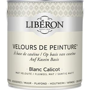 Liberon Libéron muurverf Velours de Peinture Blanc Calicot fluweel mat 2,5L