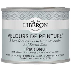 Liberon Libéron muurverf Velours de Peinture Petit Bleu fluweel mat 125ml