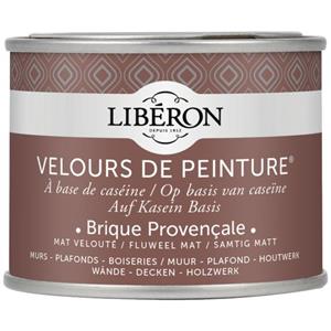 Liberon Libéron muurverf Velours de Peinture Brique provençale fluweel mat 125ml