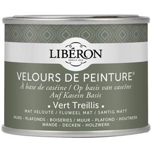 Liberon Libéron muurverf Velours de Peinture Vert Treillis fluweel mat 125ml