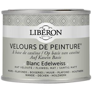 Liberon Libéron muurverf Velours de Peinture Blanc Edelweiss fluweel mat 125ml