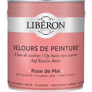 Liberon VELOURS DE PEINTURE Muurverf op basis van caseïne 2,5L Fluweel mat Grès rose