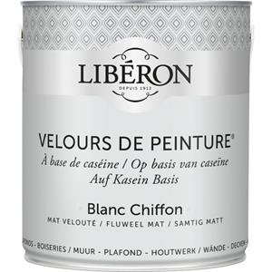 Liberon Libéron muurverf Velours de Peinture Blanc chiffon fluweel mat 2,5L
