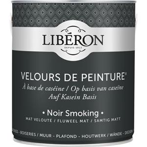 Liberon Libéron muurverf Velours de Peinture Noir Smoking fluweel mat 2,5L