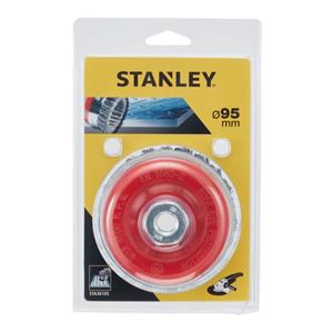 Stanley komstaalborstel STA36105-XJ getordeerd M14 Ø95mm
