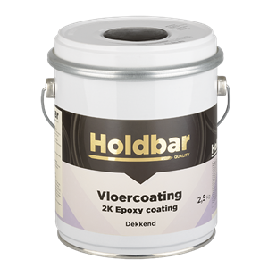 Holdbar Vloercoating Gebroken Wit (RAL 9010) 2,5 kg