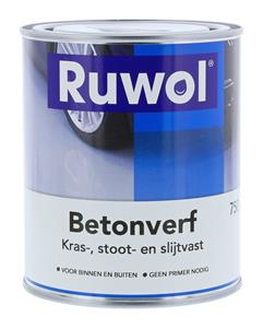 Ruwol Betonverf Lichtgrijs (RAL 7035) 750 ml