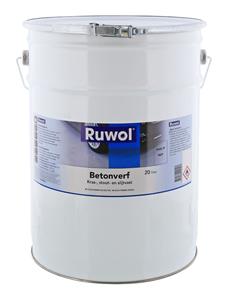 Ruwol Betonverf Oxyderood (RAL 3009) 20 liter