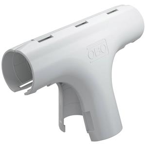 OBO 2153843 (5 Stück) - Tee/cross for installation tubes Plastic, 2153843 - Promotional item