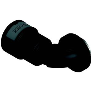 fränkischerohrwerke Fränkische Rohrwerke 4890879100 Endstück 37.7mm Schwarz 10St.