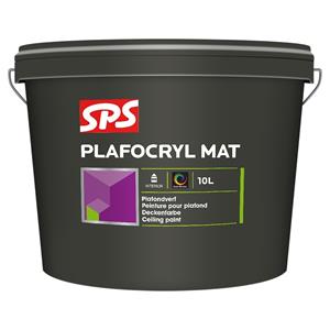SPS Plafocryl Mat Muurverf 10 Liter