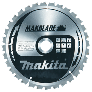 Makita MAKBLADE Sägeblatt 255x30x32Z