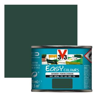 V33 Buitenverf Easy Colours Zijdeglans Baskisch Groen 125ml